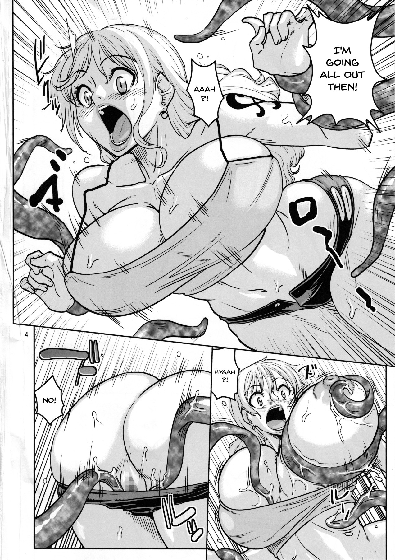 Hentai Manga Comic-v22m-Nami Hidden 16 - Nami-san VS The Tentacle Man-Read-3